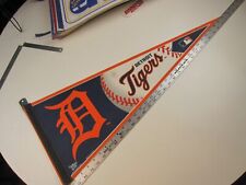 Vintage MLB Old English D Tigers Pennant #2 BIS picture
