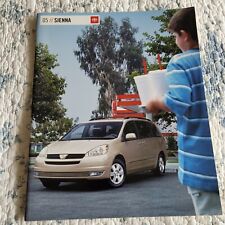 2005 Toyota Sienna Brochure Catalog CE LE XLE XLE Limited 9
