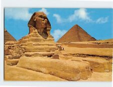 Postcard The Great Sphinx and Kheops Pyramid Giza Egypt picture