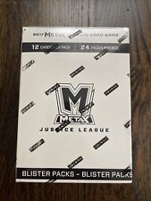 2017 Justice League Metax Booster Gaming Card Box 24 Packs Panini picture