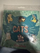Cats 6 Starter Pin Set Disney Parks Trading Pins Brand New On Original Card picture