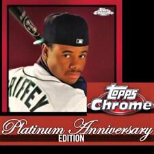 2021 Topps Chrome Platinum Anniversary Baseball Base Set Complete Your Set picture