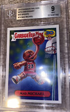 2015 TOPPS GPK GARBAGE PAIL KIDS #7a BGS 9 MAD MICHAEL 30TH ANNIVERSARY JORDAN picture