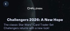 TOPPS STAR WARS CARD TRADER CHALLENGERS 26 A NEW HOPE SR/R/UC 48 CARD SET picture