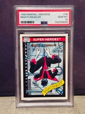 1990 Impel Marvel Universe #38 Nightcrawler PSA 10 GEM MT BRAND NEW SLAB picture