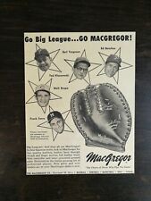 Vintage 1959 MacGregor Baseball Glove Ted Kluszewski Original Ad picture