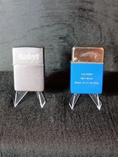 Vintage Lighter Lot of 2 - 2000 Zippo Bailey's Script & 1960s Park Sherman L.D. picture