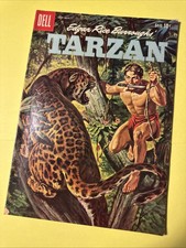 Tarzan #114 (1960) Dell Comics Jungle Adventure Silver Age Comic Book picture