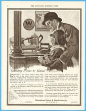 1915 Western Electric Iron Kitchen Appliances Store Window Display Dorothy Ad picture
