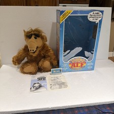 Talking Alf Plush Coleco Storytelling Alien Cassette Player With Box 1986 18