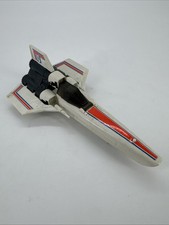 1978 Mattel Battlestar Galactica Colonial Viper Spaceship and Figure w/Missile picture