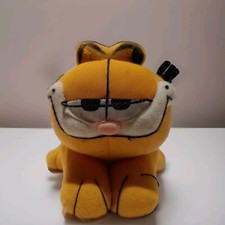 Vintage Garfield Plush Stuffed Animal Play by Play PAWS Laying Down 90s picture