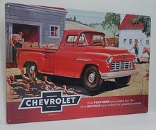 Chevrolet Chevy 1955 Pick Up Truck Red 12