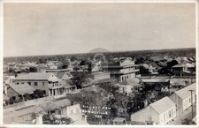 TX Brownsville Texas Birds Eye View Business Holm RPPC Photo Postcard COPY picture