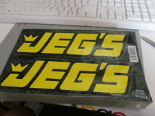 JEGS STICKER DECAL ORIGINAL OLD STOCK RACING picture