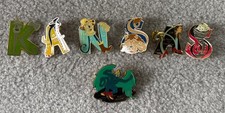 Odyssey of the Mind 7 PIN SET KANSAS 2009 Dorothy&Oz Plus Lighted Monkey, RARE picture