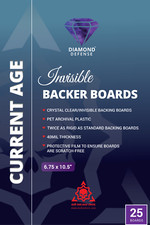 Crystal CLEAR COMIC BACKER BOARDS, Diamond Defense CURRENT AND SILVER AGE picture