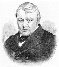 Christian Friedrich Schonbein German chemist c1898 Schonbein began- Old Photo picture