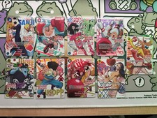 One Piece x Round 1 Promo Cards Full Set EXCLUDING ZORO English NM/M Ships ASAP picture