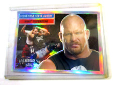 2006 Topps CHROME Heritage WWE #11 STONE COLD STEVE AUSTIN Superstar~ picture