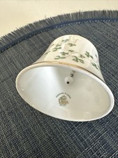 Royal Tara Fine Irish Bone China Bell Shamrocks Galloway Ireland picture