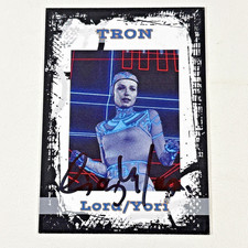 TRON Actress Cindy Morgan Autographed Card w/ COA picture