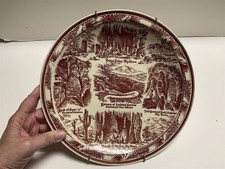 Vernon Kilns Carlsbad Caverns NM Plate Vernon Kilns picture