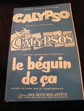 Calypso Partition Calypsos Coulonges The Bequin De Ca Patte Music Sheet picture