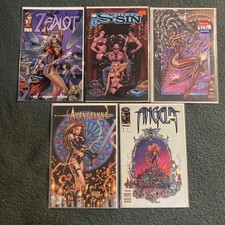 Lot Of 5 Zealot, Sisters Of Sin, Glory, Avengelyne, Angela Comics - Mixed Sets picture