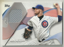 2017 TOPPS BASEBALL - JON LESTER - MAJOR LEAGUE MATERIAL RELIC - CHICAGO CUBS picture