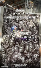 LIMITED EDITION Avengers: Endgame Encore EMBOSSED FOIL Poster from Regal - 13x19 picture