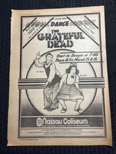 1973 GRATEFUL DEAD 11.5x16