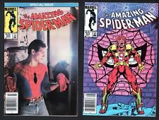 Amazing Spider-Man #262 264 266 273 Marvel 1985 1986 NEWSSTAND LOT 4 COMICS picture