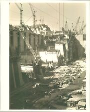 LG893 1981 Original Photo STAIYAN HYDROELECTRIC DAM Brazil Construction Site picture