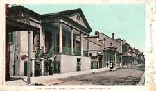 Vintage Postcard 1906 Chartres Street Vieux Carre New Orleans Louisiana LA picture