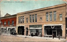 Postcard International Order Odd Fellows Bldg Salmon Idaho ID c.1907-1915 Q667 picture