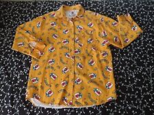 vintage 80s kappa league walter lantz woody woodpecker tomboy button up shirt M picture