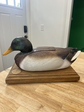 Vintage Mallard Duck Decoy Telephone 70’s ROTARY Dial Quacks Ring Cabincore picture