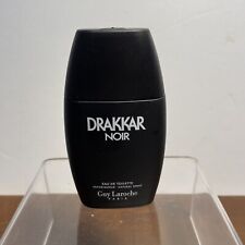 Vintage Guy Laroche Drakkar Noir 1.7 MENS EDT Toilette Cosmair 1990's 85% Full picture