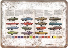 Vintage 1970 Dodge Coronet Auto Ad Retro Look Reproduction Metal Sign AM3570 picture