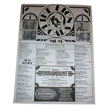Vintage Denver Paramount Theatre Flyer MGM Lion Roars Don  Beachcomber Tiki Ad picture