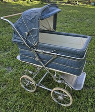 Vintage 1960s Thayer Pram Convertible Baby Stroller Carriage Model 1795 W/ Cover picture
