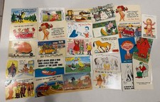 Vintage Postcard Lot 27 Antique Fun Cards by GAD 1940s 50s 80s Ephemera picture