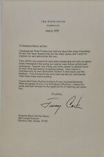 President Jimmy Carter Signed White House Letter To Opera Soprano Maria Jeritza picture