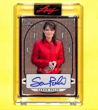 2023 Leaf Decadence Pop Century Sarah Palin 6/10 Auto Autograph Card Governor picture