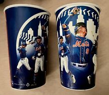 NY METS COLLECTIBLE CUP SET BRANDON NIMMO 2024 MLB BASEBALL CITI FIELD picture