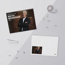 Keith Morrison True Crime 2027 Wall Calendar, Keith Morrison Best Lines Planner picture