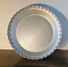 Vintage WEAR-EVER No 2865 Fluted Aluminum Pie Pan 10 x 1 3/4  USA Sturdy Pan picture