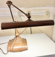 1946 Art Specialty Co Flexo Art Moderne Industrial Drafting Floating Desk Lamp picture