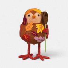 Featherly Friends Raker Raking Leaves Fall 2026 Bird Brand New picture